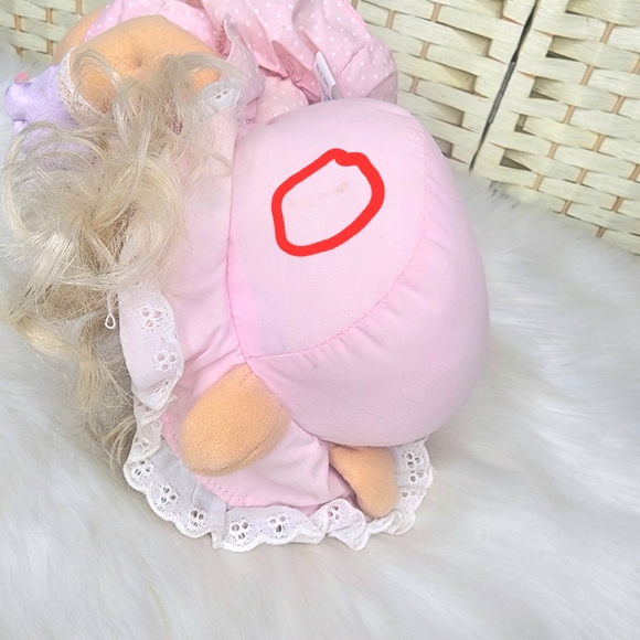 1983 Miss Piggy  Hasbro Softies Muppet Babies 12" Plush Doll - Picture 8 of 8